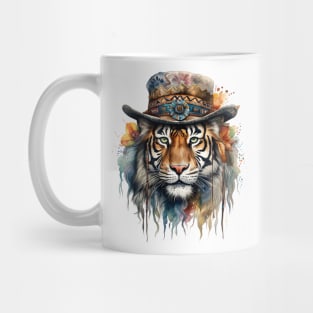 Watercolor Boho Tiger #2 Mug